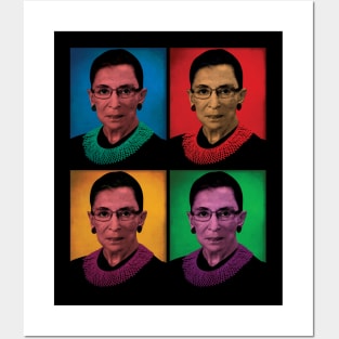 Popart Ruth Bader Ginsburg Posters and Art